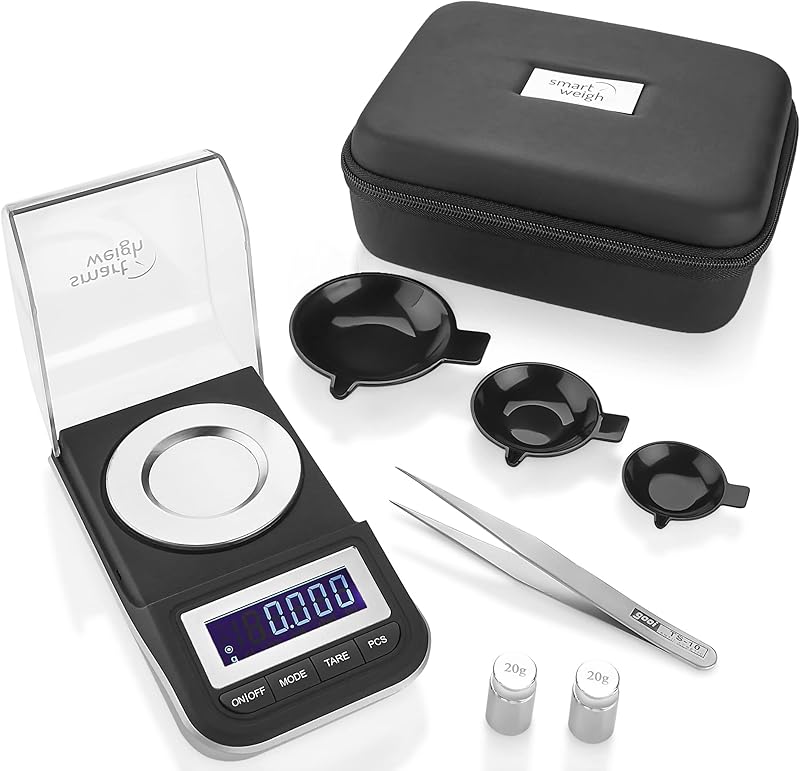 Smart Weigh Precision Calibration 0 001grams